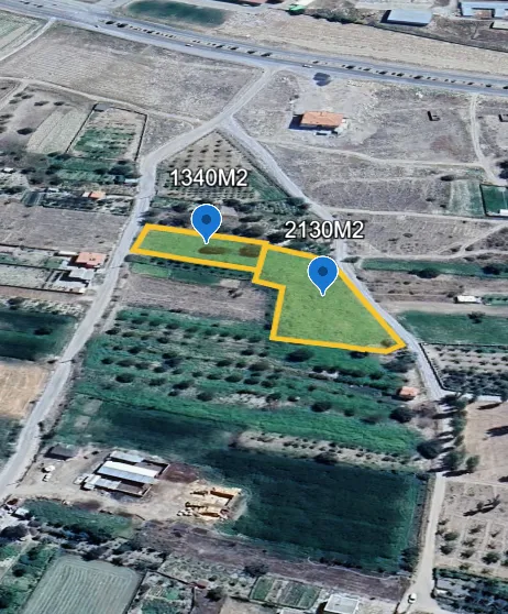 DEVELİ POLAT GAYRİMENKUL- GÜNEYAŞAĞI MAH İKLİMYA ARKASINDA SATILIK 2 PARÇA BAĞ-BAHÇE