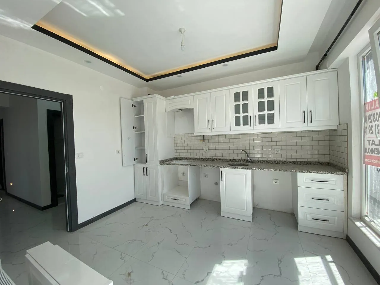 DEVELİ POLAT GAYRİMENKUL - HARMAN MAH. LÜX SATILIK 2+1 DAİRE