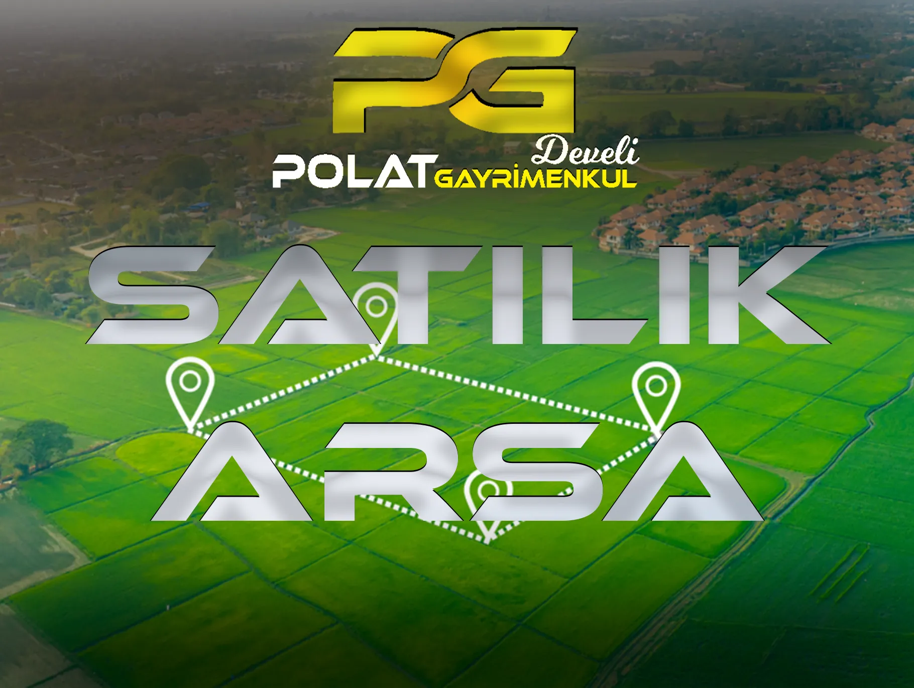 DEVELİ POLAT GAYRİMENKUL-KARAYOLLARI MEVKİİNDE SATILIK İMARLI ARSA