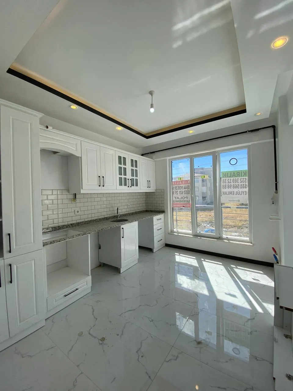 DEVELİ POLAT GAYRİMENKUL - HARMAN MAH. LÜX SATILIK 2+1 DAİRE