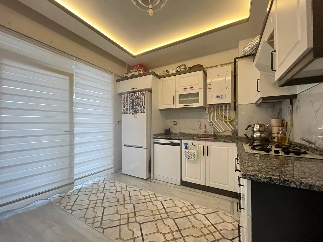 DEVELİ POLAT GAYRİMENKUL-HARMAN MAH. MASRAFSIZ SATILIK GENİŞ 2+1 DAİRE