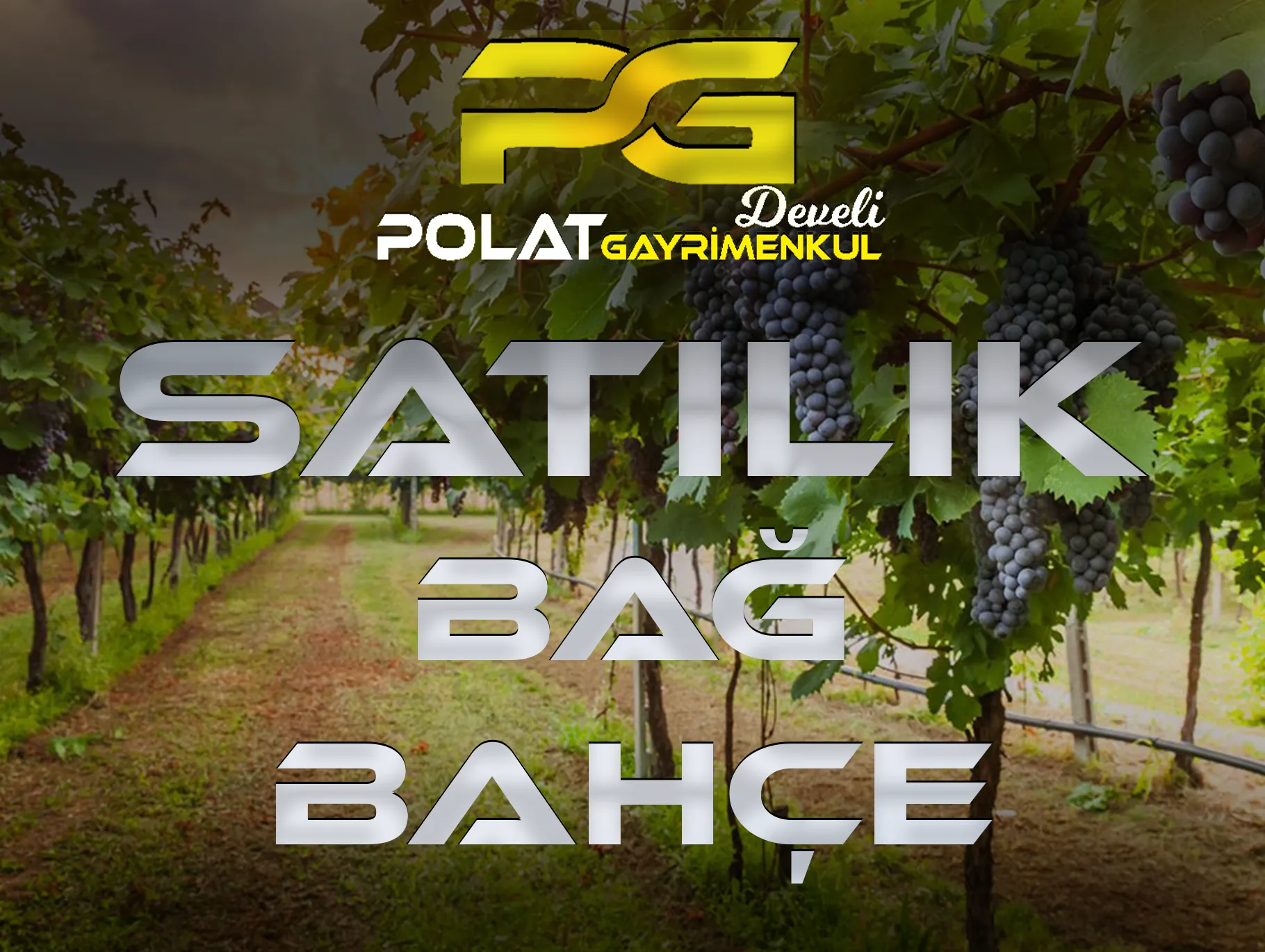 DEVELİ POLAT GAYRİMENKUL-ZİLE KULUPINAR MEVKİİNDE SATILIK HOBİ BAHÇESİ