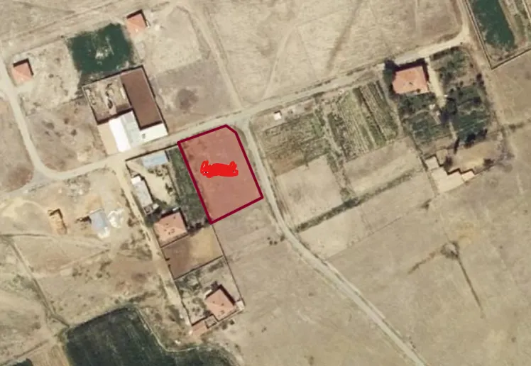 DEVELİ POLAT GAYRİMENKUL- YAHYALI KOPÇU MAH. KÖŞE BAŞ SATILIK MÜSTAKİL EV YAPINA UYGUN İMARLI ARSA